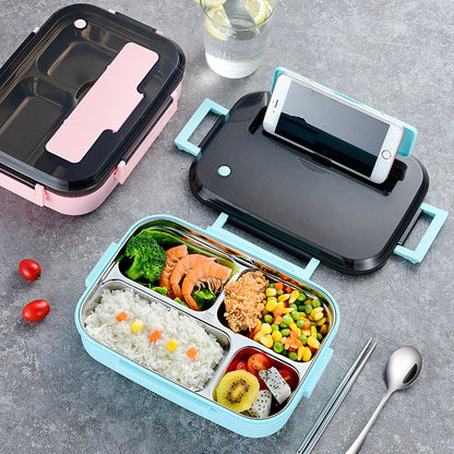 Four-compartments Lunch Box