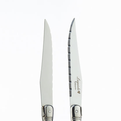 Stainless Steel  Wooden Handled Knives Set