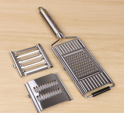 Stainless Steel Grater_ Slicer_Peeler