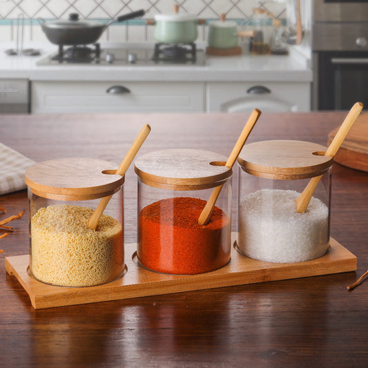 Glass Seasoning Bottle_Seasoning Set