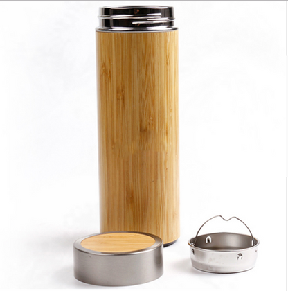 Stainless Steel Bamboo Cup 360ml