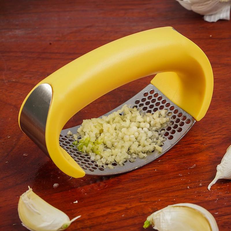 Stainless Steel Garlic Masher_Garlic Presser