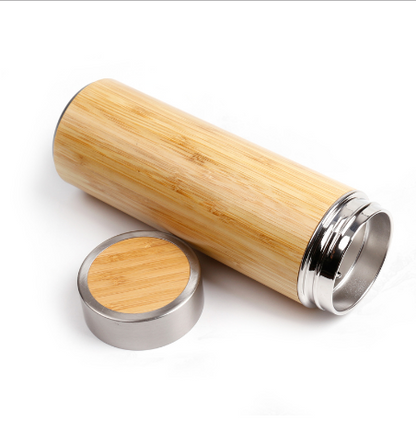 Stainless Steel Bamboo Cup 360ml