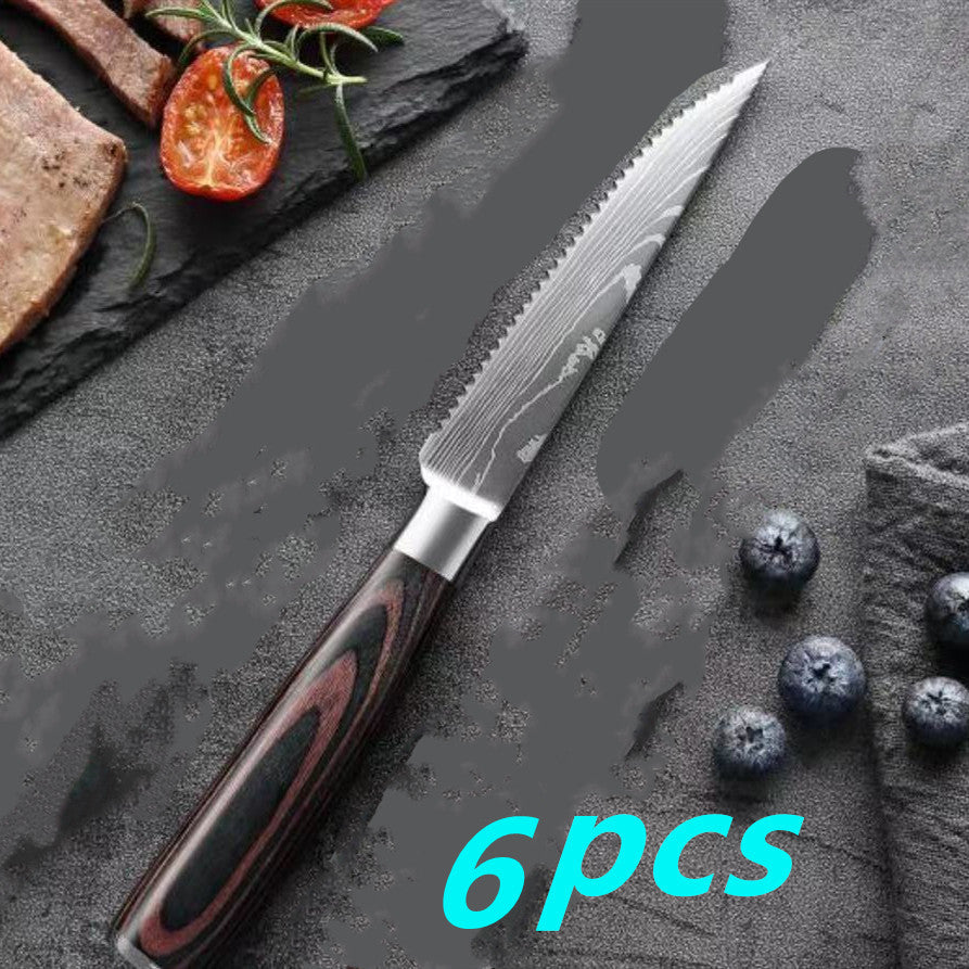 Steak Knives _ Wooden Handle