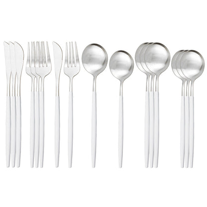 Stainless Steel Matte 16-pieces  Cutlery Set