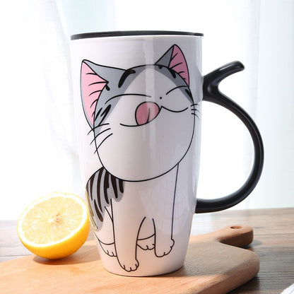 Cute Cat Ceramics Coffee Mug 600ml