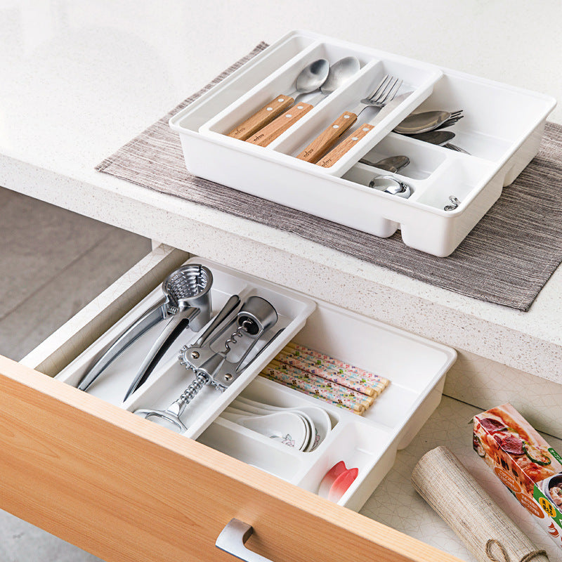 Desk drawer storage box