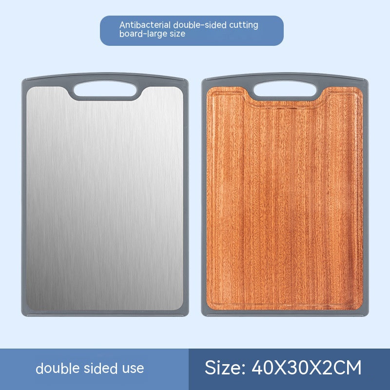 Antibacterial Stainless Steel Cutting Board