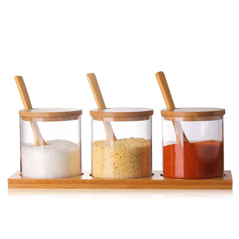 Glass Seasoning Bottle_Seasoning Set