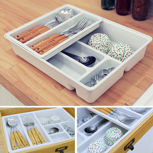 Desk drawer storage box