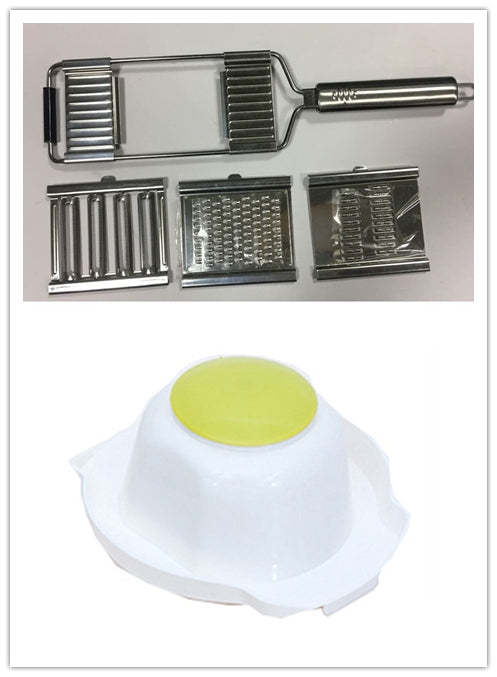 Stainless Steel Grater_ Slicer_Peeler