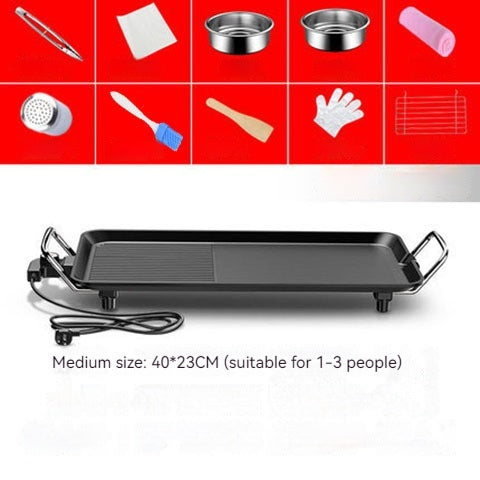 Smoke-free Non-stick Electric Baking Pan