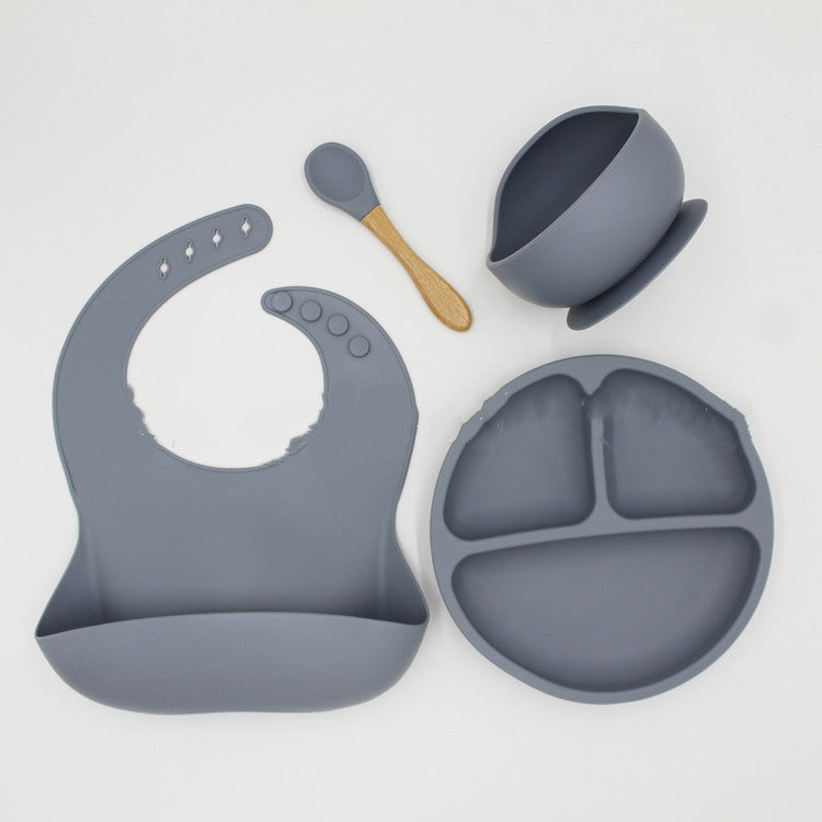 Baby Eating Silicone Set