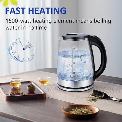 Electric Kettle Water Boiler 1.8 L _ Auto Shut_Off And Easy To Dry