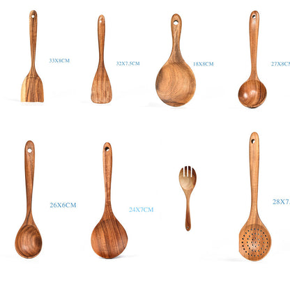 Teak Natural Wood Tableware