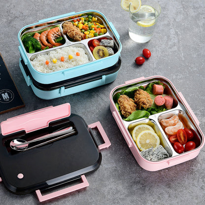 Four-compartments Lunch Box