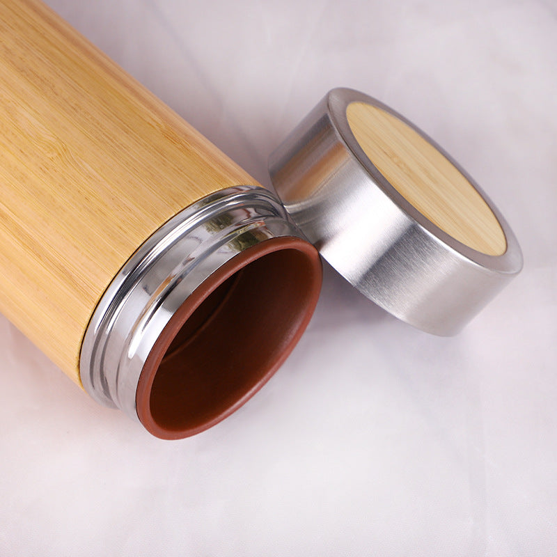 Stainless Steel Bamboo Cup 360ml