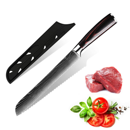 10PCS Japanese Steel Chef Knife