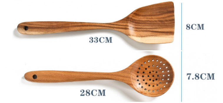 Teak Natural Wood Tableware