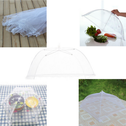 Dish Cover With Removable And Washable Mesh