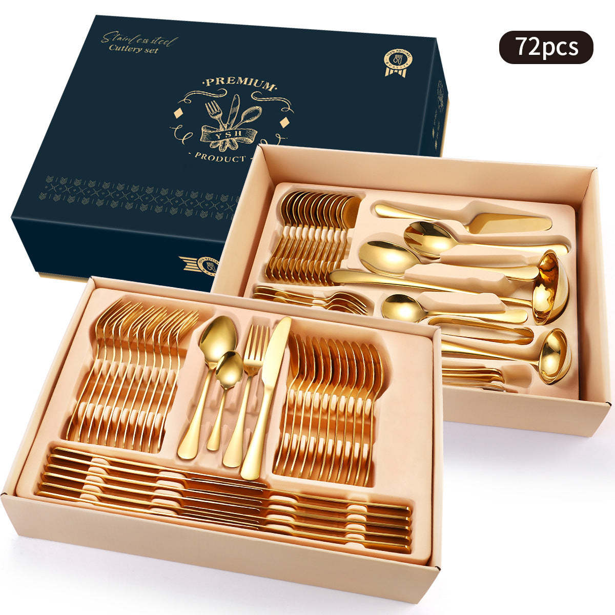 Stainless Steel Tableware  Set