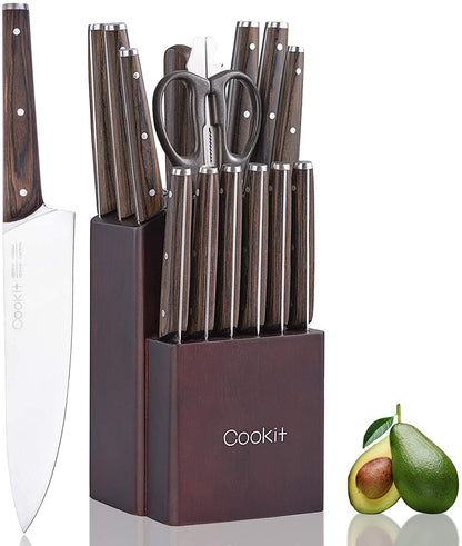 Stainless Steel Knives Set_15 Pieces