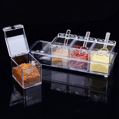 Transparent Acrylic Seasoning Box