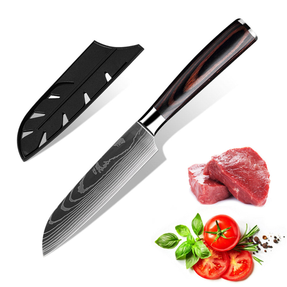 10PCS Japanese Steel Chef Knife