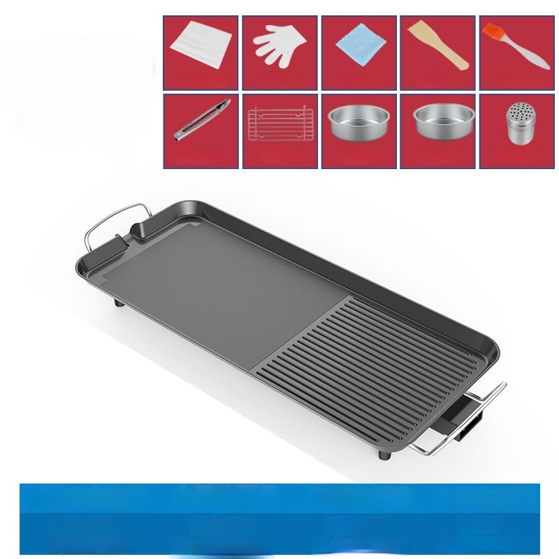 Smoke-free Non-stick Electric Baking Pan