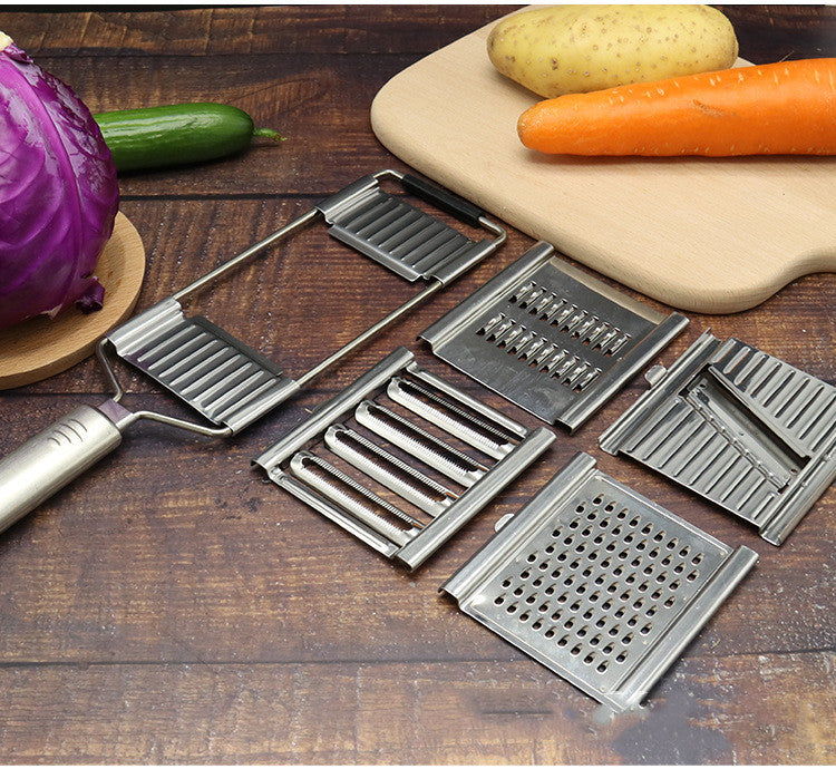 Stainless Steel Grater_ Slicer_Peeler