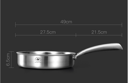 Stainless Steel Non-stick Frying Pan