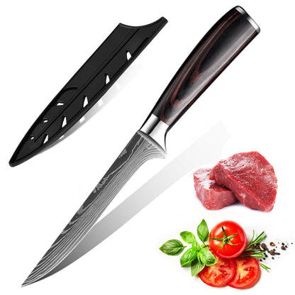 10PCS Japanese Steel Chef Knife