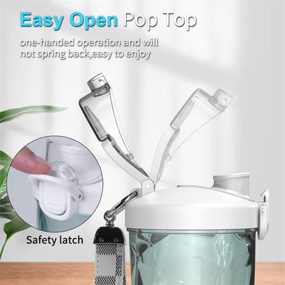 Portable Blender and Juicer With 6 Blades