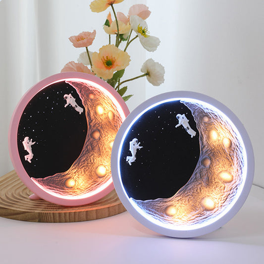 Moon Astronaut Wireless Bluetooth Speaker Home Decor