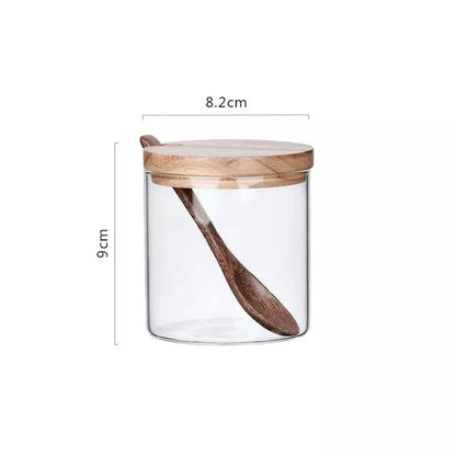 Seasoning Jar Glass Container