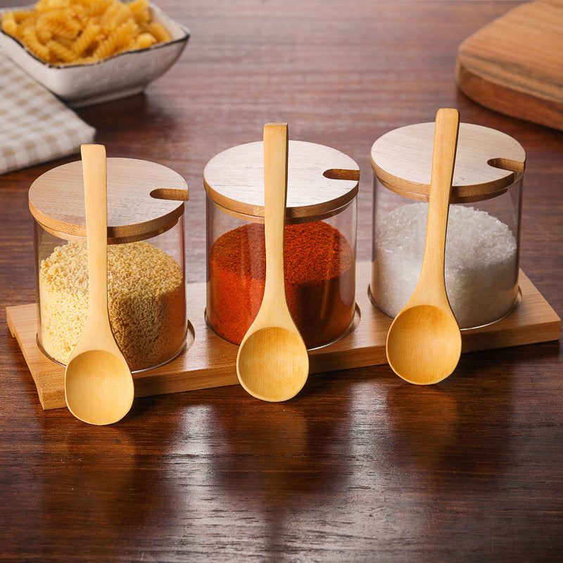 Glass Seasoning Bottle_Seasoning Set