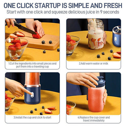 Electric Juice Maker _ Portable Blender 400ml