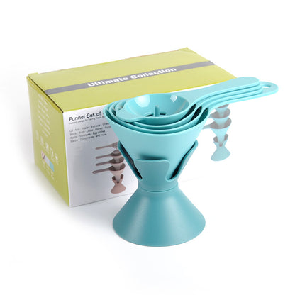 Plastic Funnel Six-in-one Multifunctional Set