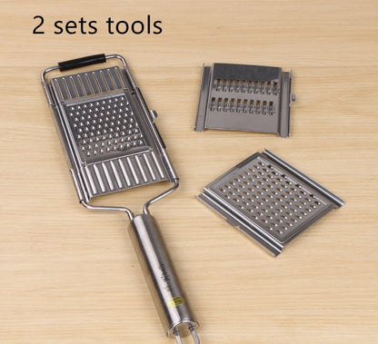 Stainless Steel Grater_ Slicer_Peeler