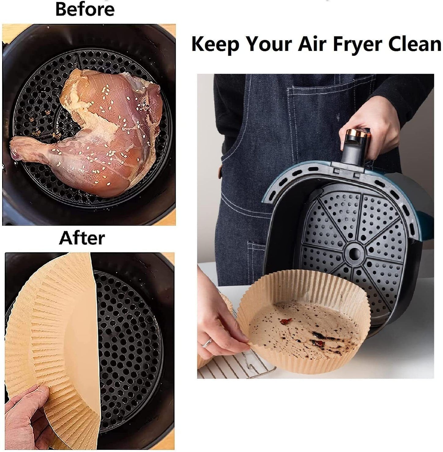 Air Fryer Disposable Papers