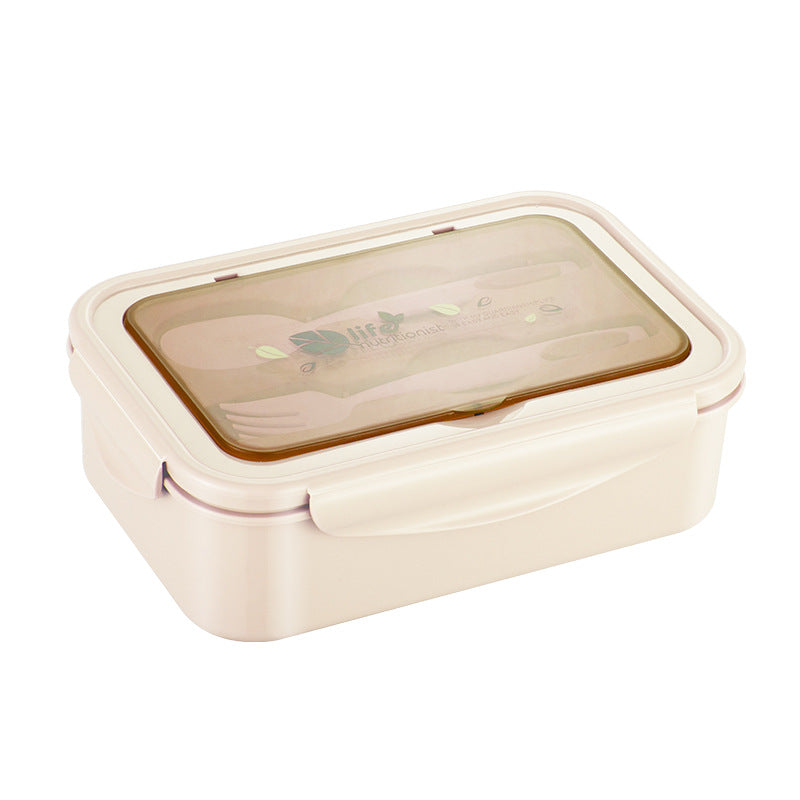 Microwave Oven Heating Lunch Box