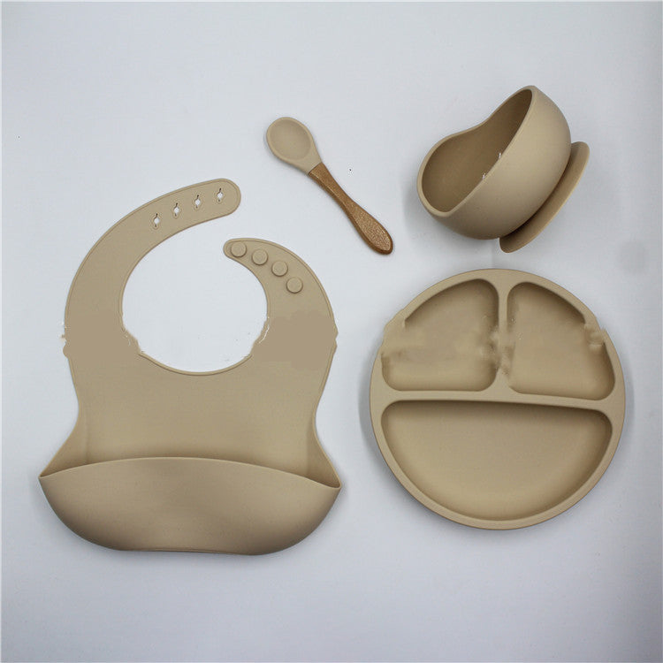 Baby Eating Silicone Set