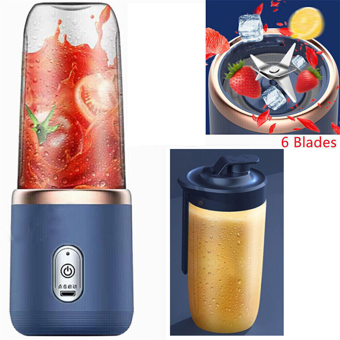 Electric Juice Maker _ Portable Blender 400ml