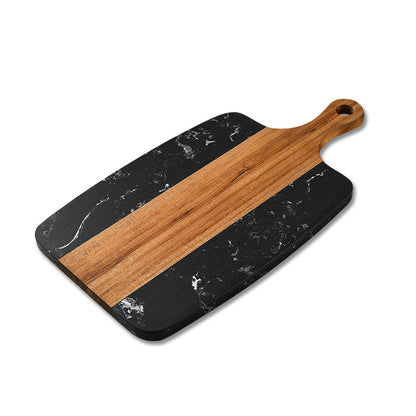 Marble Stitching Acacia Mangium Chopping Board