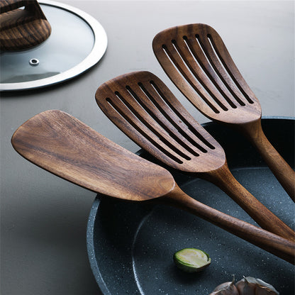 Non-Stick Wooden Spatulas