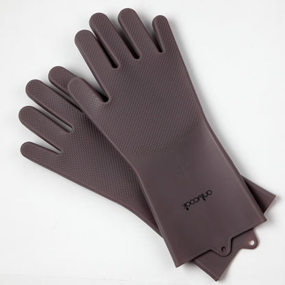 Double Sided Silicone Cleaning Gloves