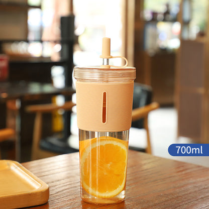 New Style 700ml Large-capacity Water Cup_Cup With Straw