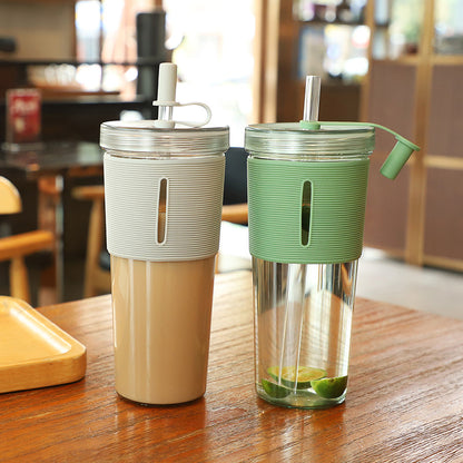 New Style 700ml Large-capacity Water Cup_Cup With Straw