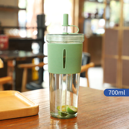 New Style 700ml Large-capacity Water Cup_Cup With Straw