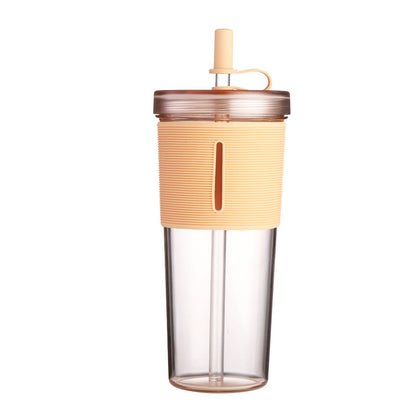 New Style 700ml Large-capacity Water Cup_Cup With Straw